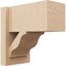 Ekena Millwork 8-in W x 14-in D x 14-in H Funston Block Rough Cedar Woodgrain TimberThane Outlooker, Primed Tan OUTUR080X14X14FST44RCPR - alternate 1